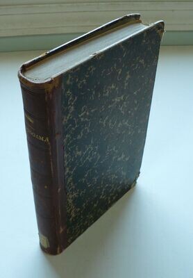 RARE AND IMPORTANT ECUADOR CRYPTOGAMAE BOOK ON FERNS BY ALOISIO SODIRO