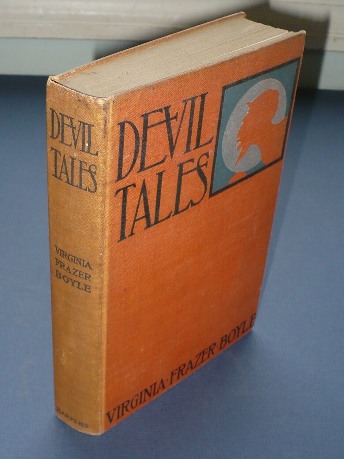 1900 DEVIL TALES BOOK BY VIRGINIA BOYLE WITH ILLUSTRATIONS BY A. B. FROST