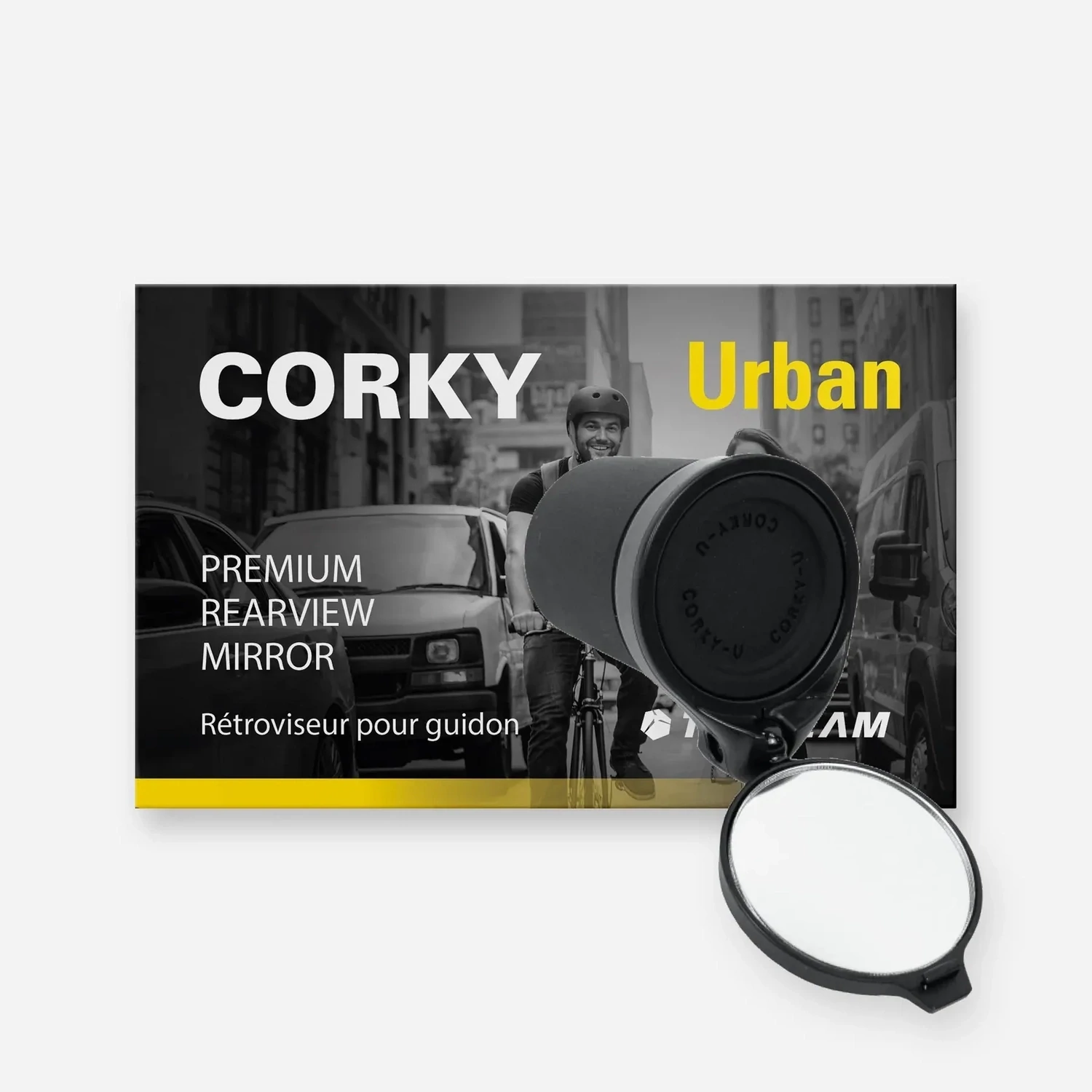 CORKY URBAN | Rétroviseur pour vélo urbain