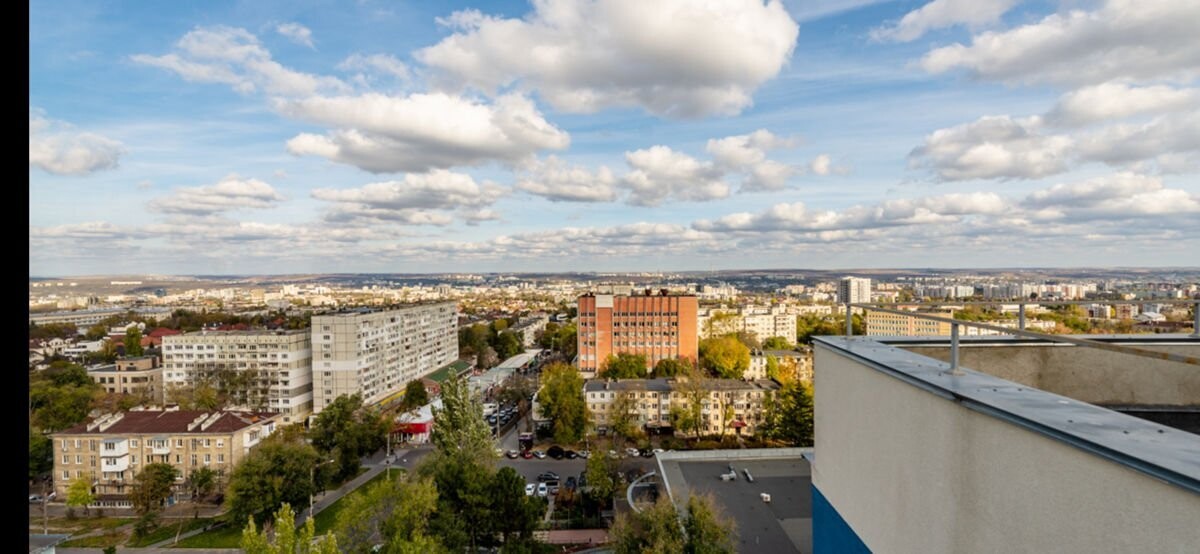 Vânzare apartament cu 2 camere+living, 75 mp, Telecentru, bloc nou, variantă albă.