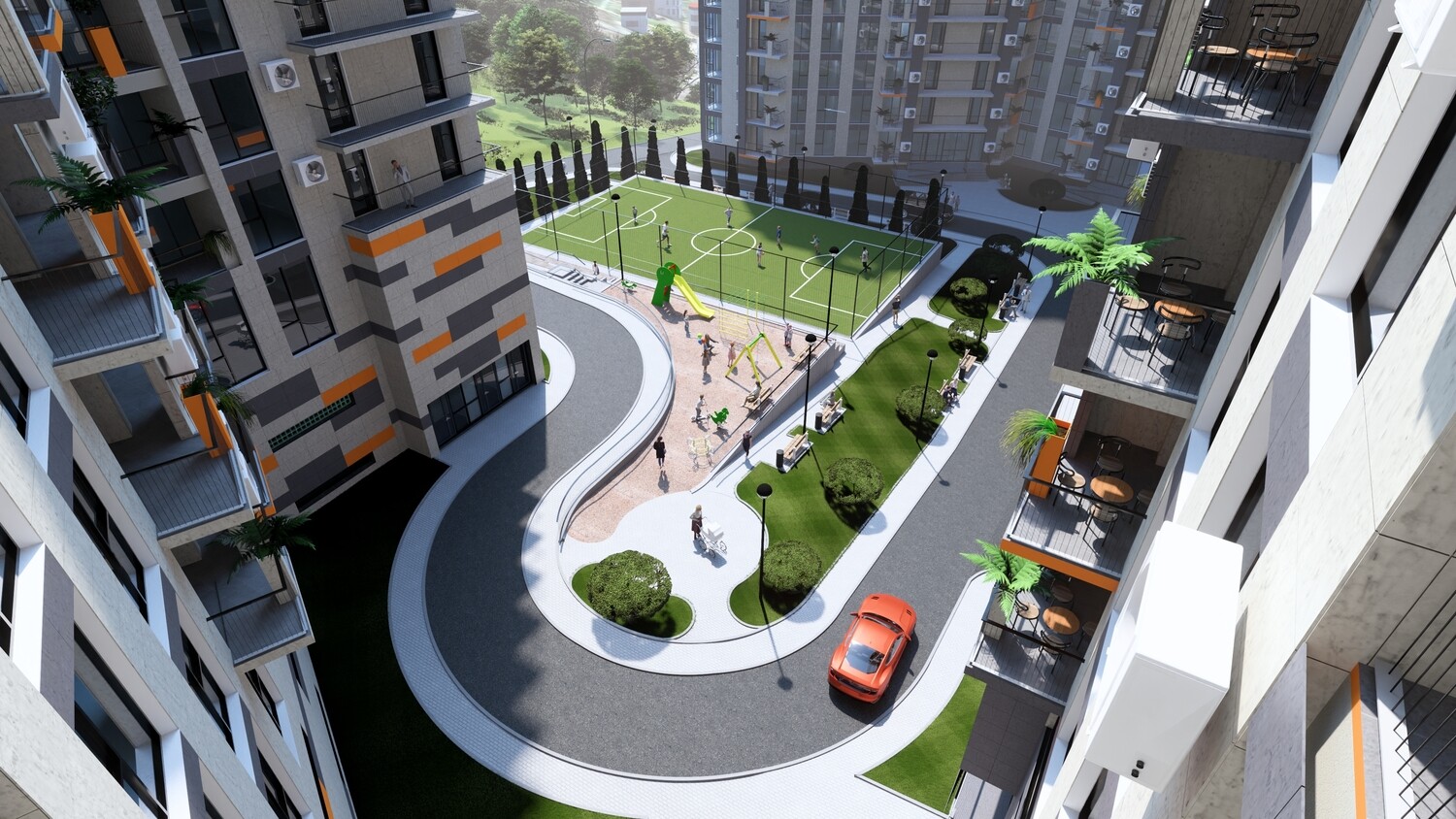 Vânzare apartament cu 2 odăi plus living, bloc nou, variantă albă, Grenoble! ÎN RATE!