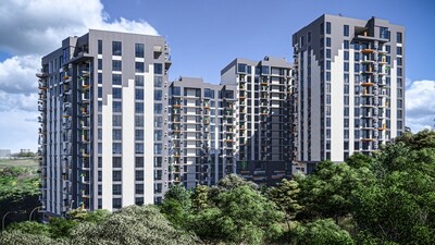 Vânzare apartament cu 2 odăi plus living, bloc nou, variantă albă, Grenoble! ÎN RATE!