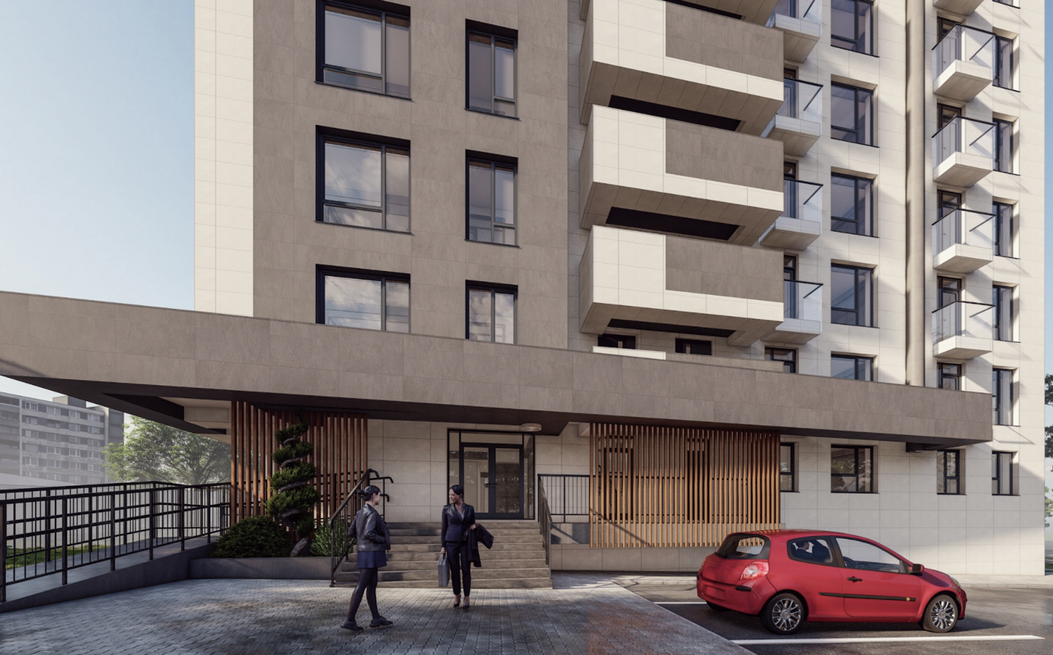 Vânzare apartament cu 2 odăi plus living,  bloc nou, variantă albă, Grenoble! ÎN RATE!