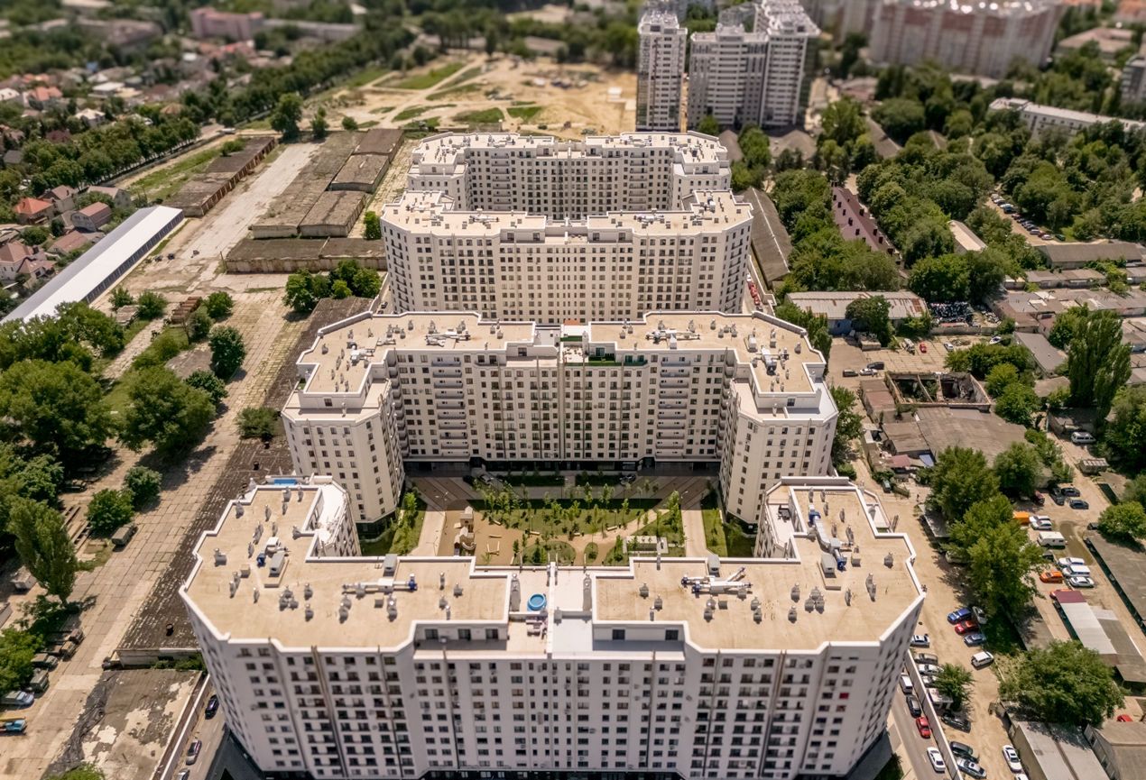 ​Apartament 1 camere plus Living 55.3m2 ,  Buiucani .