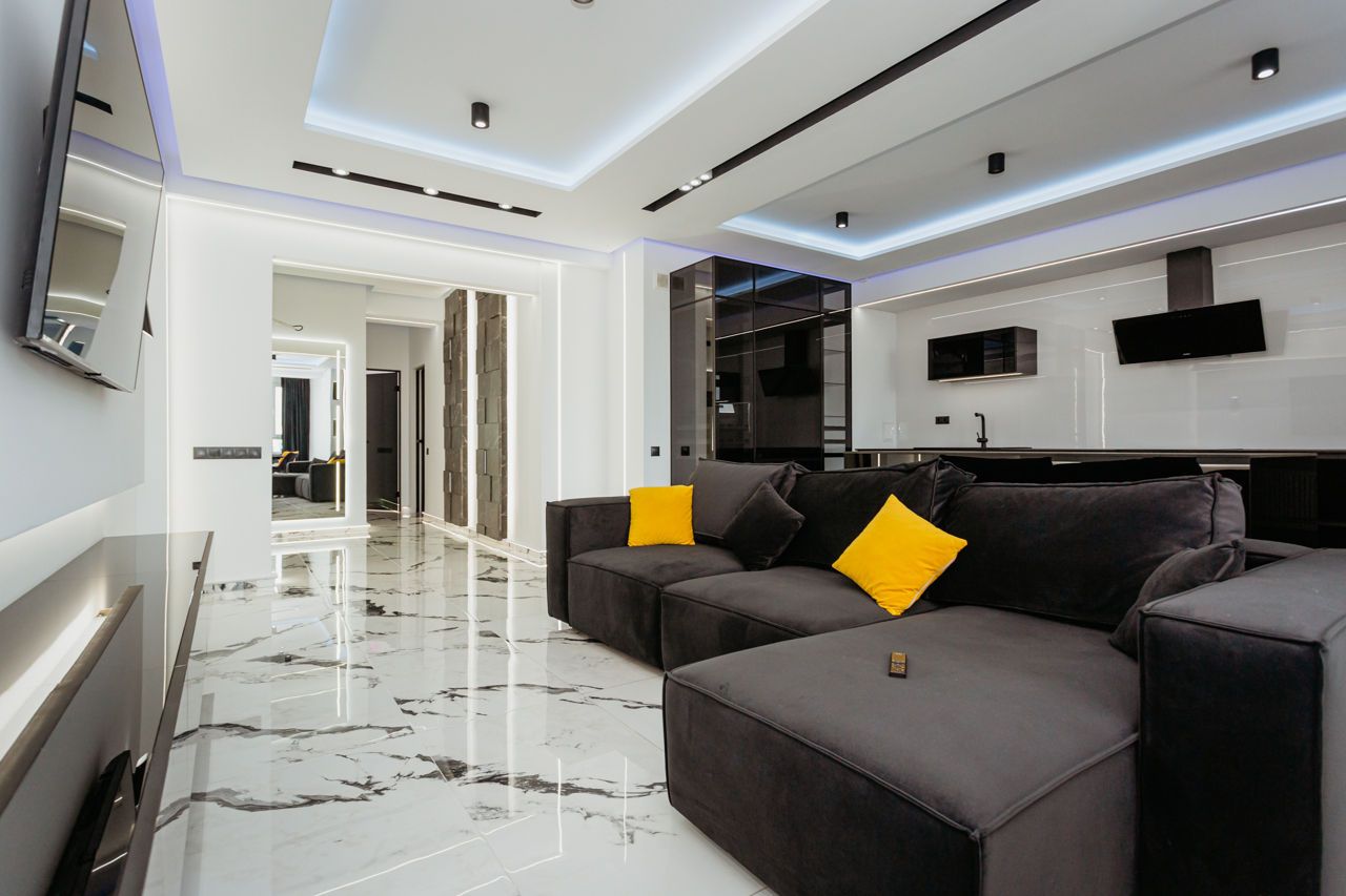 ​Apartament 2 camere plus Living ,  euroreparație 115mp , Oasis Râșcani.