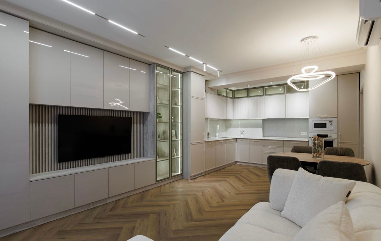 ​Apartament 2 camere Plus Living ,  Euroreparație , Centru , Artima.