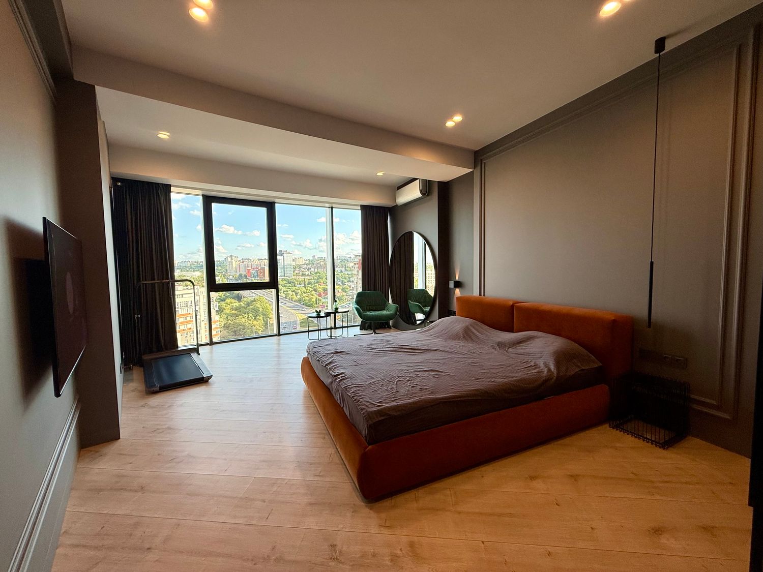 PentHouse 2 camera plus Living ,  Euroreparație , Midtown Chișinău.