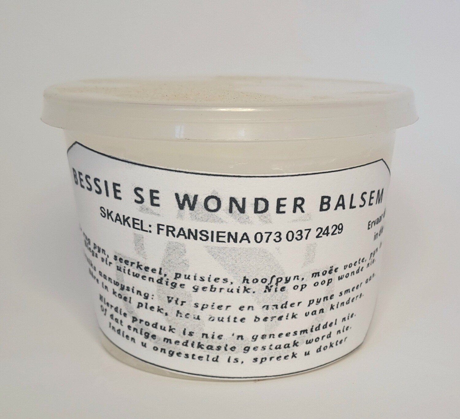 Bessie se wonder balsem