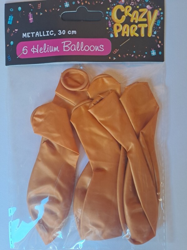 Balloons Regular Gold Metallic 6&#39;s