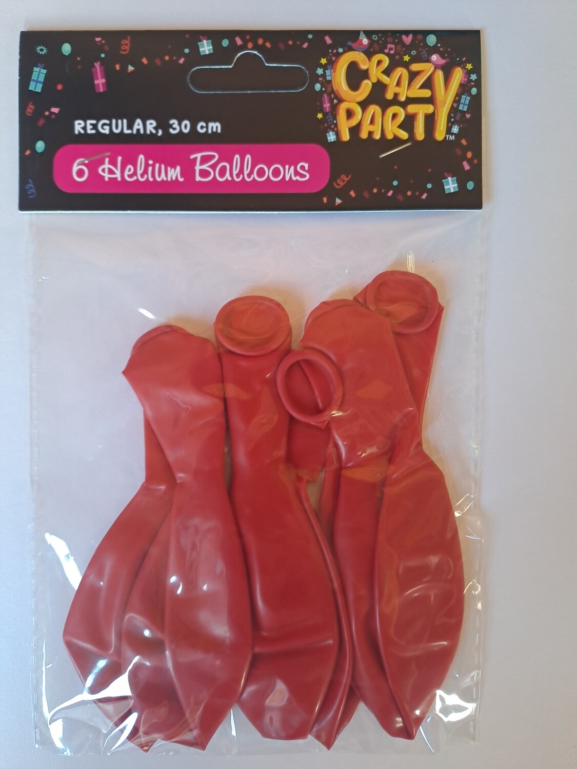 Balloons Regular Red 6&#39;s
