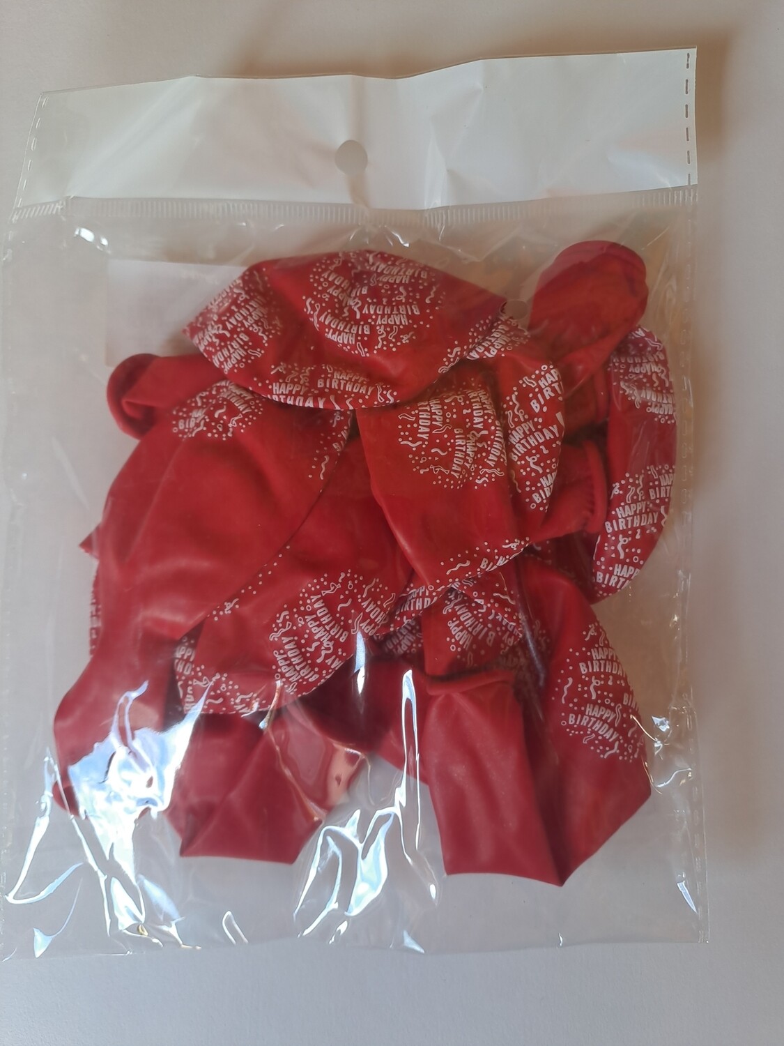 Balloons Red Print 12&#39;s