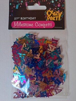 Confetti 21st