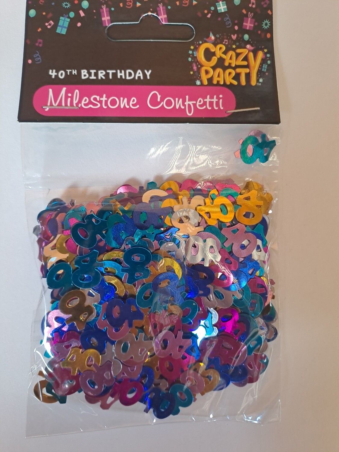 Confetti 40th