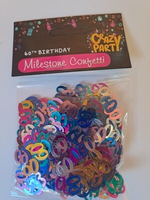 Confetti 60th