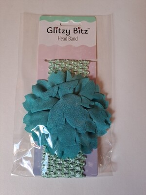 Head Band with Flower Assorted