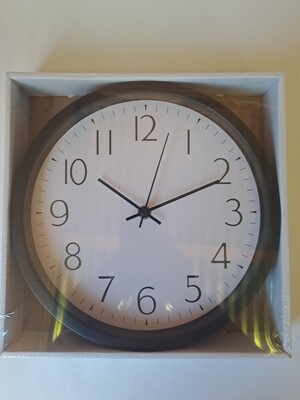 Wall Clock Round 24cm