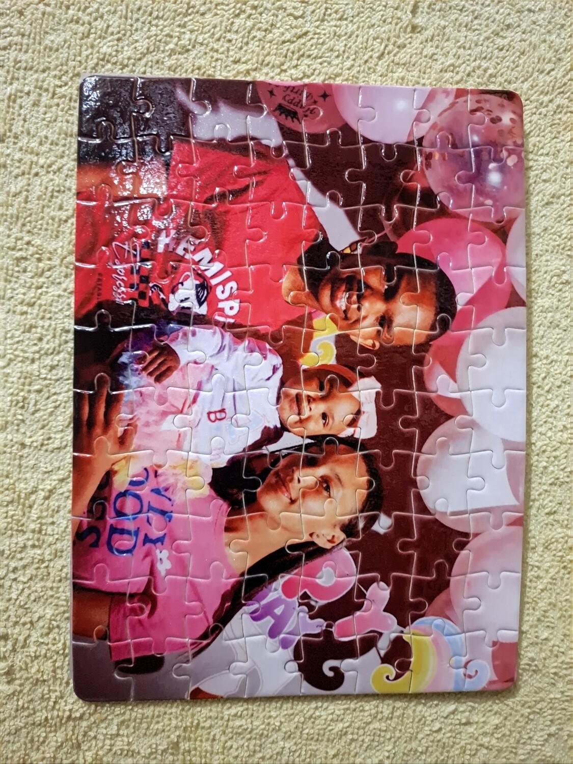 Puzzle A5 Personalized print on puzzle