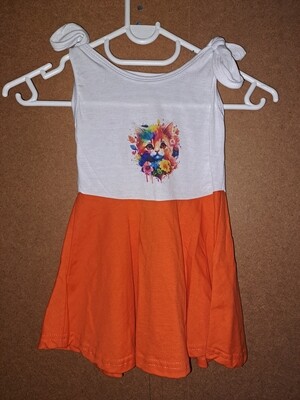 Girl dress 1-2 yr with kitten