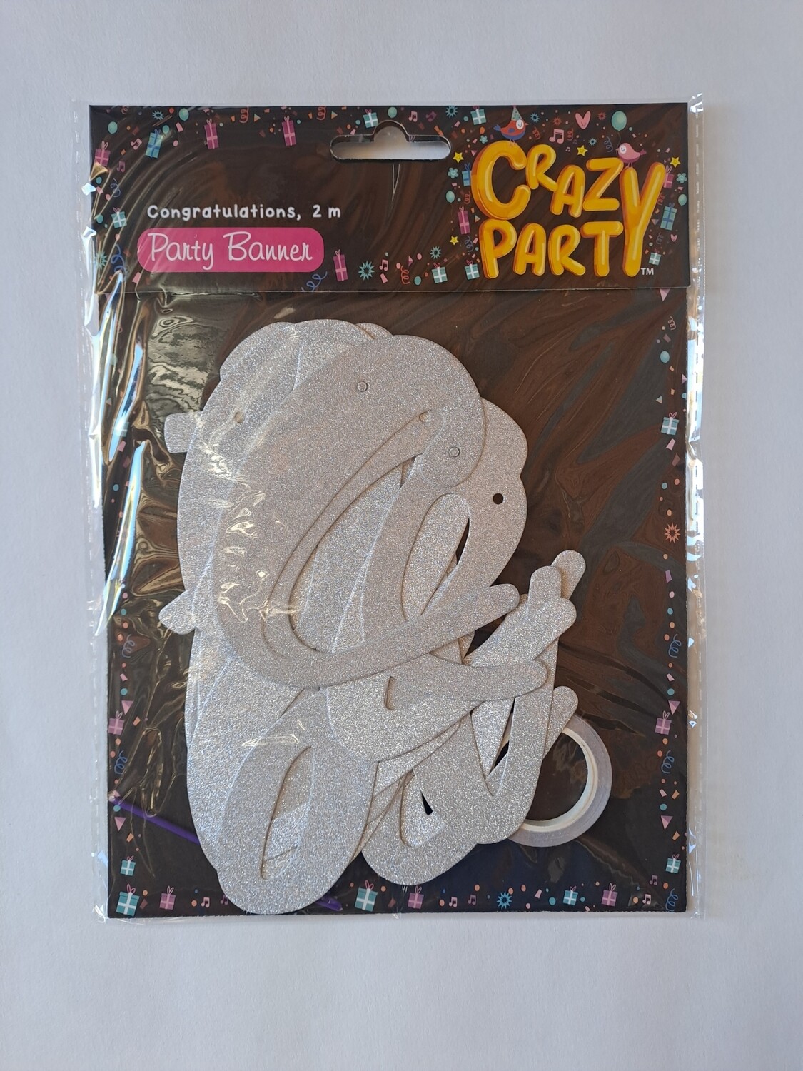 Party Banner Congratulations 2m