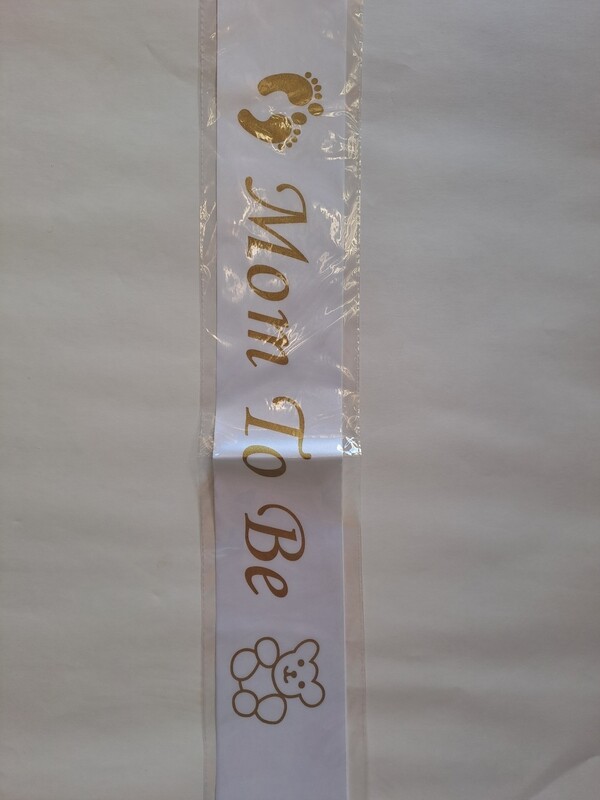 Party Sash Mom to be