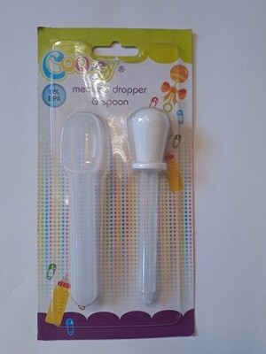 Cooey Medicine Dropper and Spoon