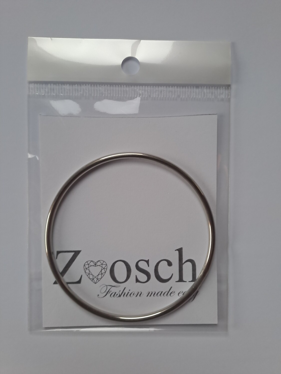 Zoosch 69x3mm round style bangle