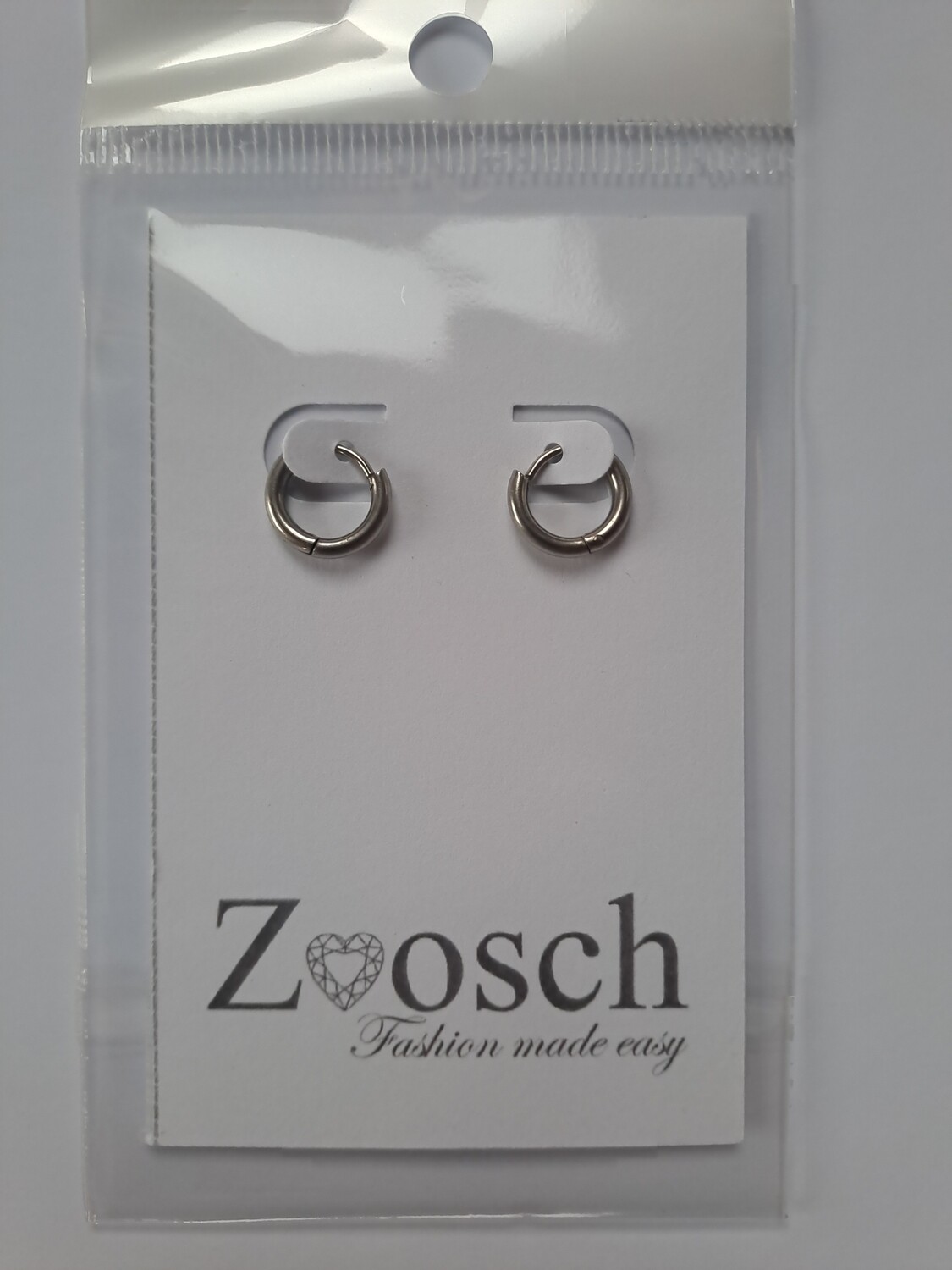 Zoosch 2,5mm classic sleeper earring, 13mm diameter