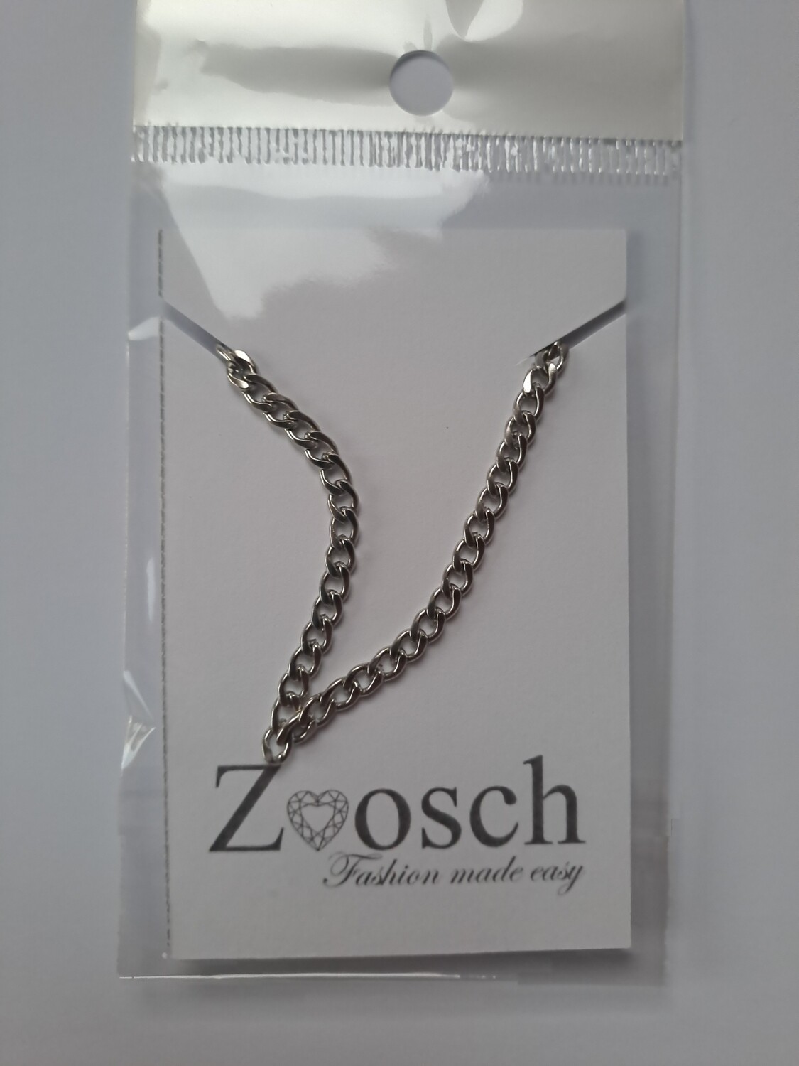 Zoosch 5mm Gents curb link bracelet, 220mm