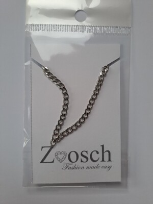 Zoosch 5mm Gents curb link bracelet, 220mm