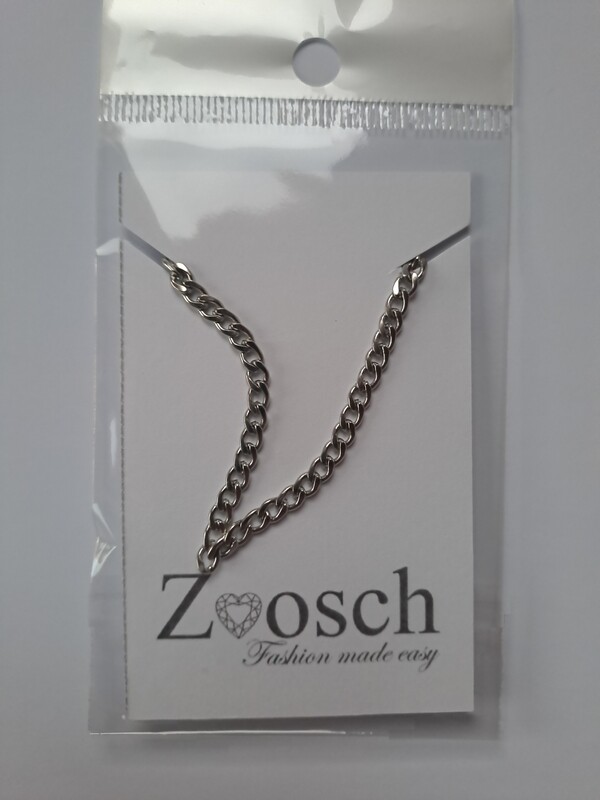 Zoosch 5mm Gents curb link bracelet, 220mm