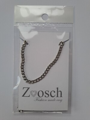 Zoosch 5mm Gents curb link necklace, 600mm