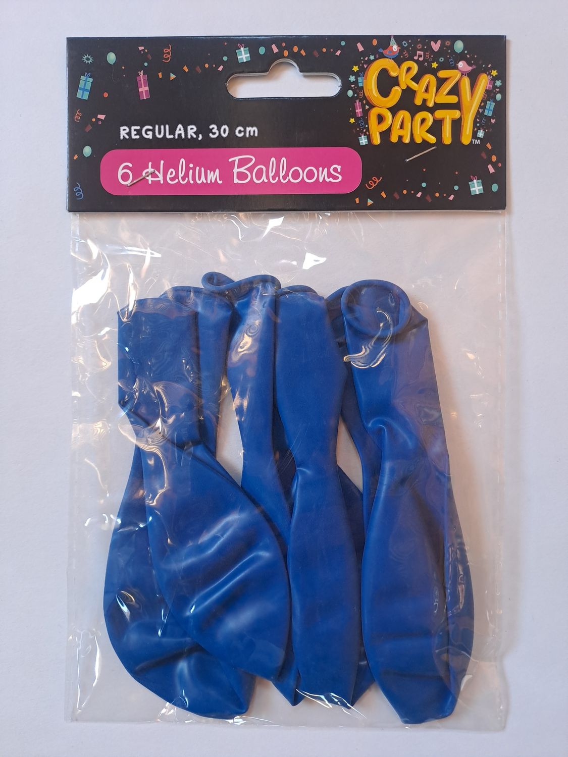 Balloons Regular Blue 6&#39;s