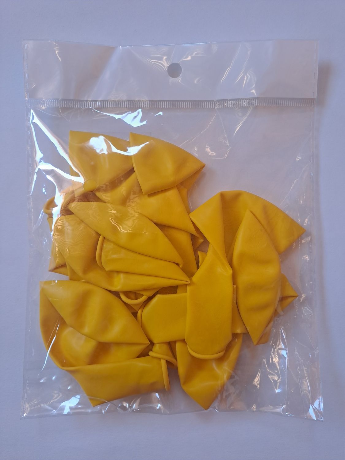 Balloons Yellow Plain 12&#39;s
