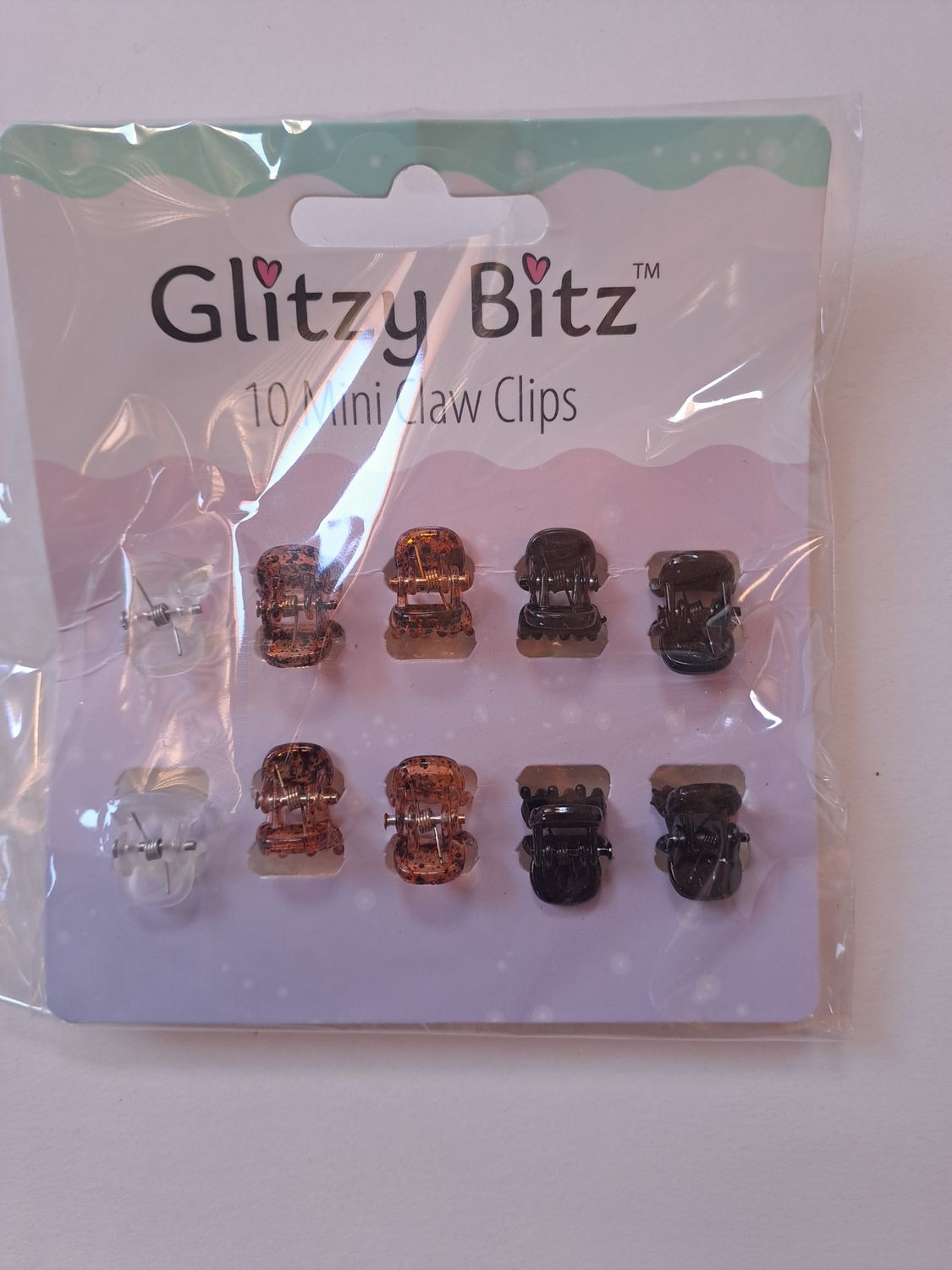 Hair Claw Clips Mini 10&#39;s