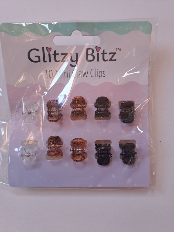 Hair Claw Clips Mini 10&#39;s
