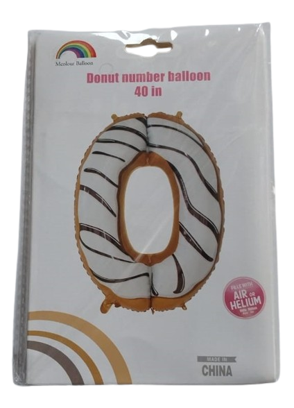 Balloon Donut Number 0