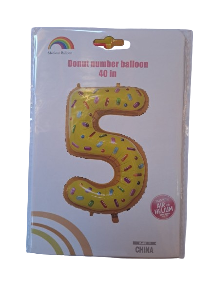 Balloon Donut Number 5