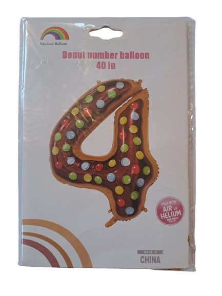Balloon Donut Number 4