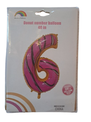 Balloon Donut Number 6