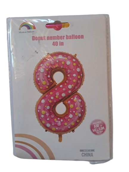Balloon Donut Number 8