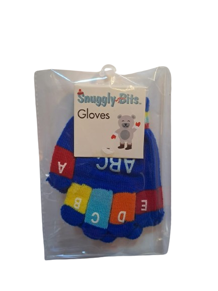 Gloves Toddler Letters / Numbers
