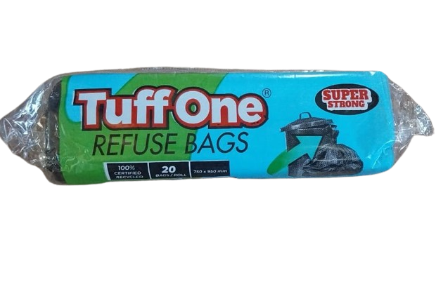 Refuse Bags Tuff One Bag on roll 20&#39;s