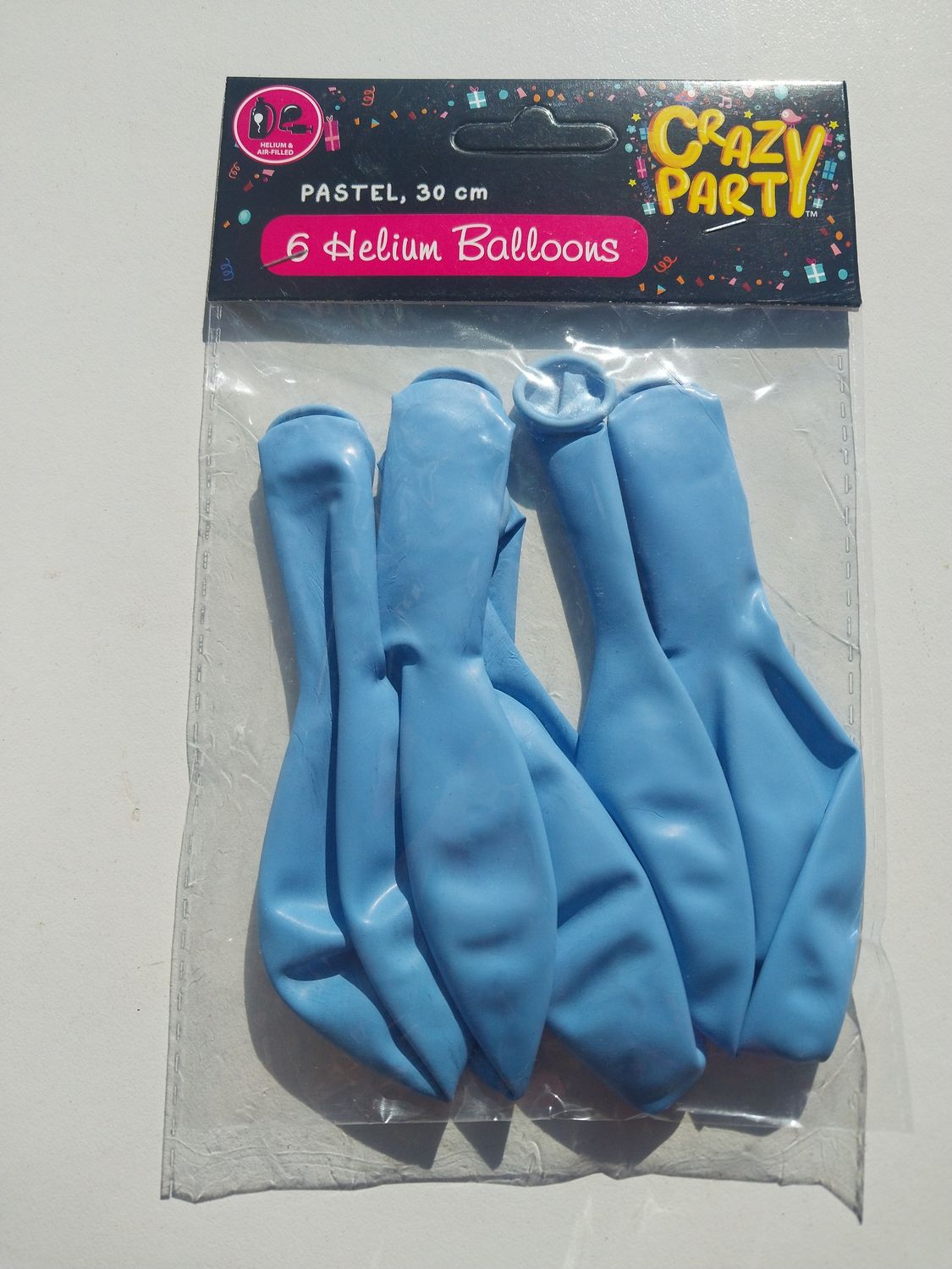 Balloon Pastel Blue 6&#39;s