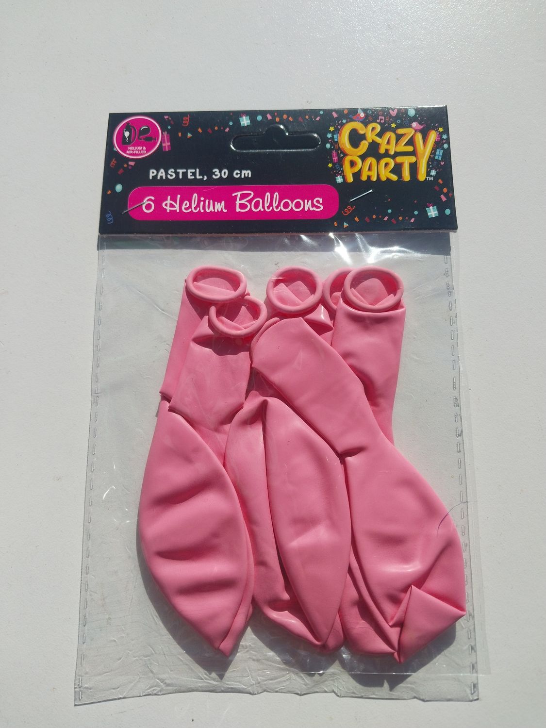 Balloon Pastel Pink 6&#39;s