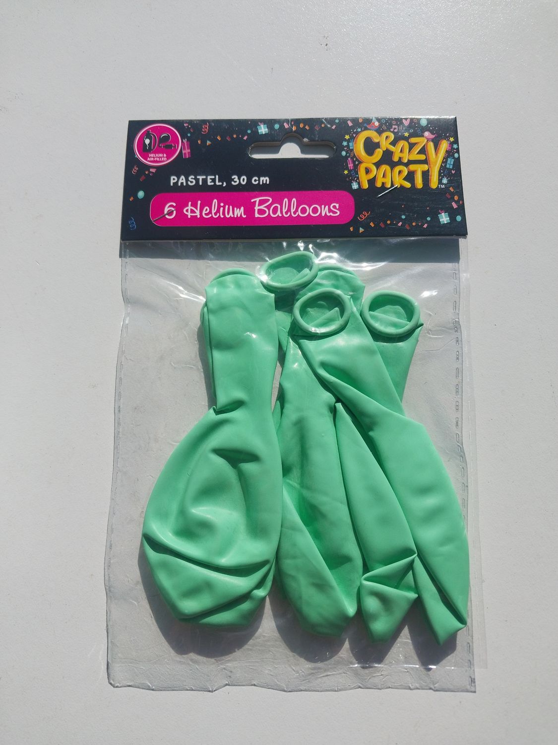 Balloon Pastel Green 6&#39;s
