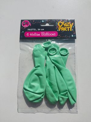 Balloon Pastel Green 6&#39;s