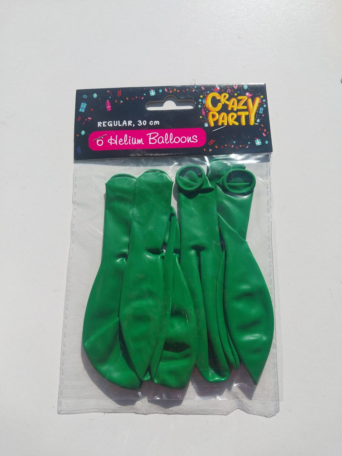 Balloon Regular Green 6's