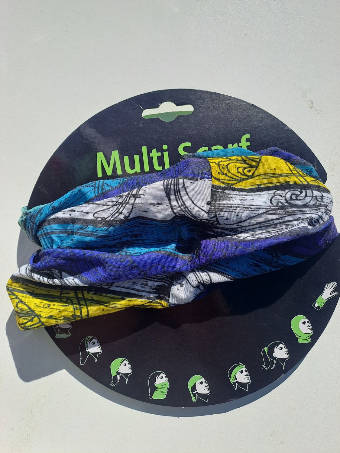 Multi Scarf Coloured