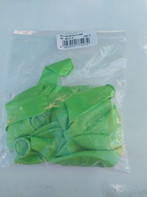 Balloons L/green Metallic 12&#39;s