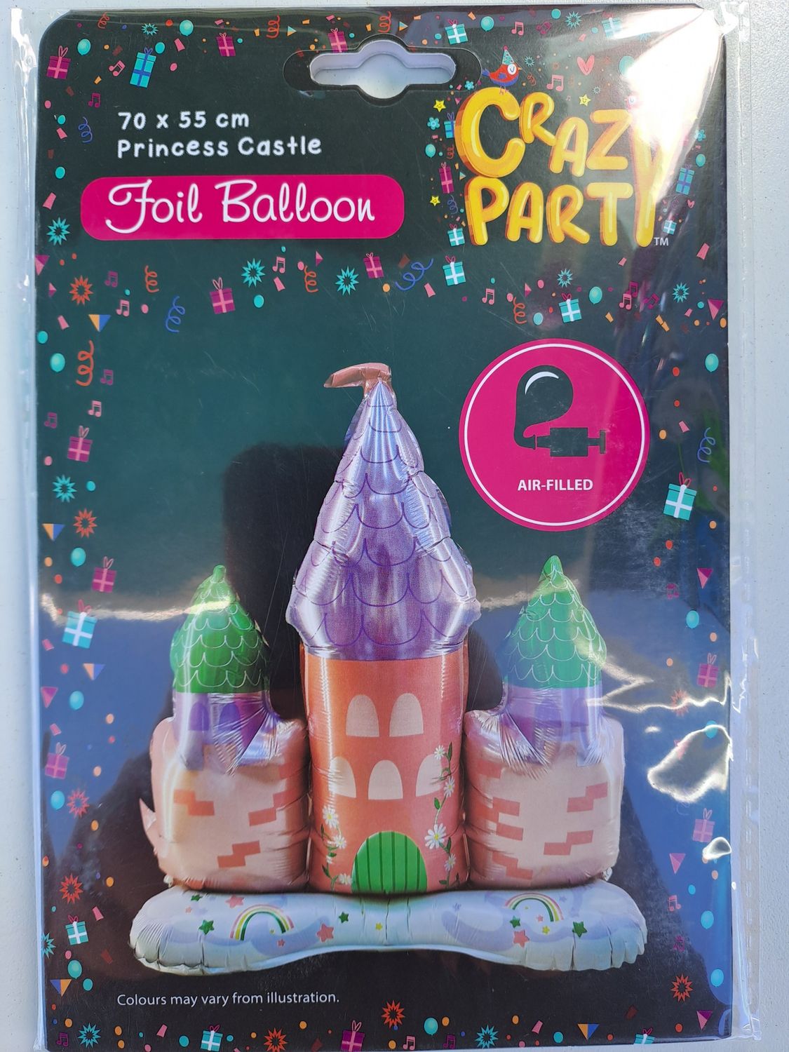 Balloon Foil Princess Castle